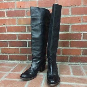 Gorgeous knee high Frye boots.